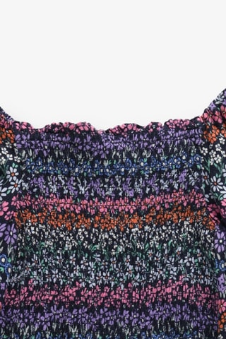 Blouse - Noir et rose