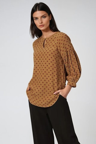 Blouse - Camel
