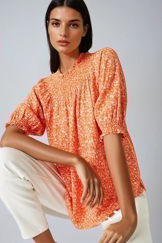 Blouse - Orange