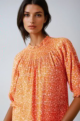 Blouse - Orange