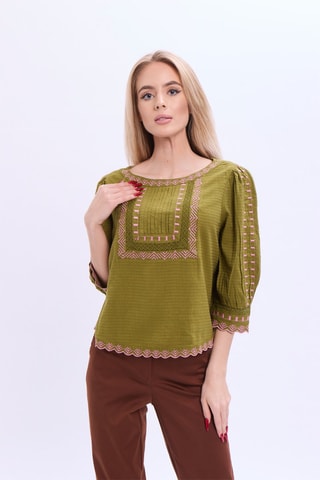 Blouse - Vert olive