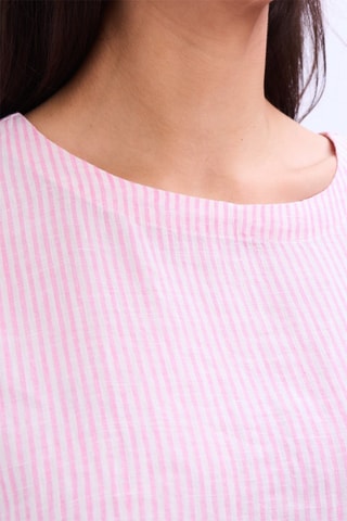 Blouse en lin - Rose