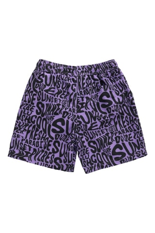 Short de bain - Violet