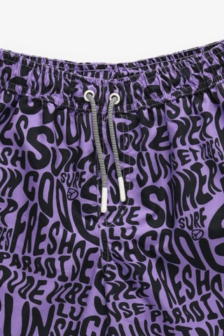 Short de bain - Violet