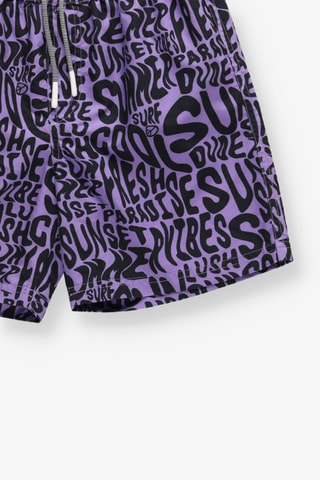 Short de bain - Violet