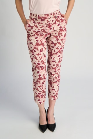 Pantacourt taille haute - Rose