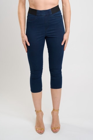 Pantacourt en jean - Indigo