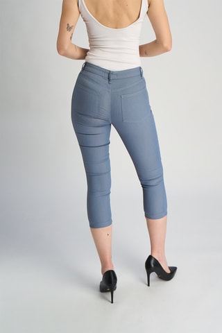 Pantacourt en jean - Bleu clair