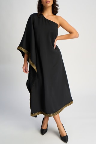Robe asymétrique - Noir