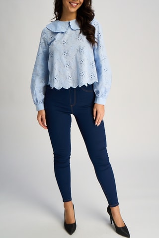 Blouse - Bleu clair