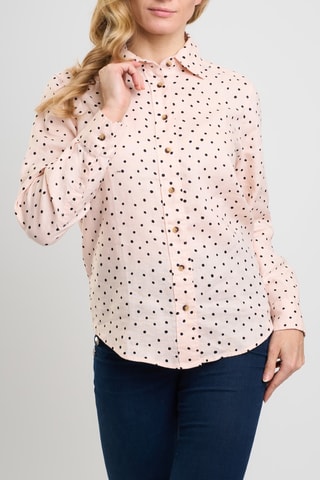 Chemisier en lin - Rose