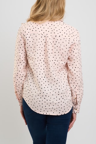 Chemisier en lin - Rose