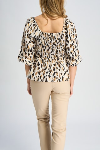 Blouse en lin - Noir