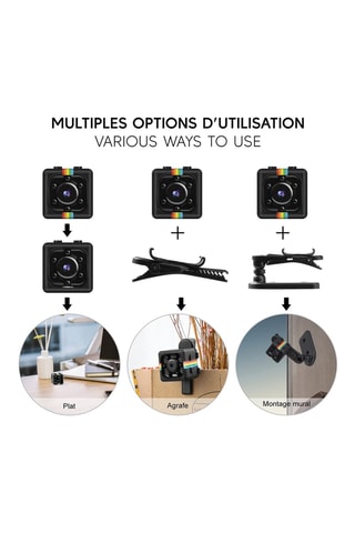 Mini caméra espion Eko - Cubix - Wifi - 1080 p