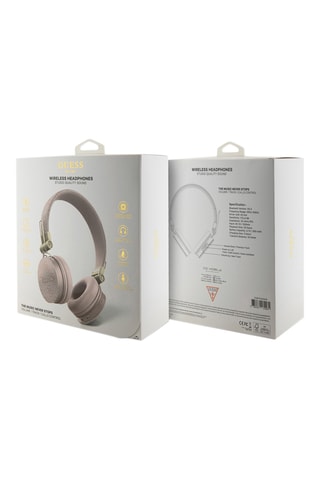 Casque Guess stéréo - 4G - Bluetooth - Rose