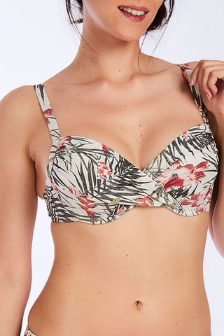 Sujetador de bikini Saskia - Crudo