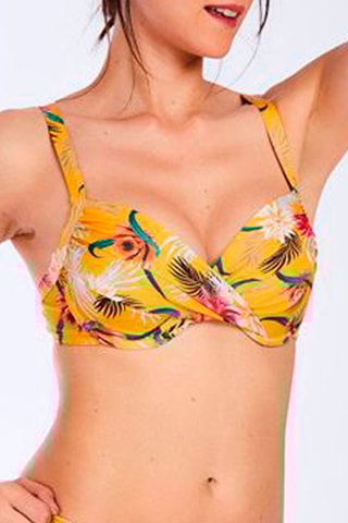 Sujetador de bikini Mangenie - Mostaza - Livia