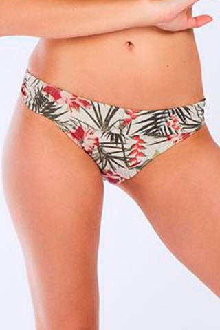 Braga de bikini Manglares - Blanco y rosa - Livia