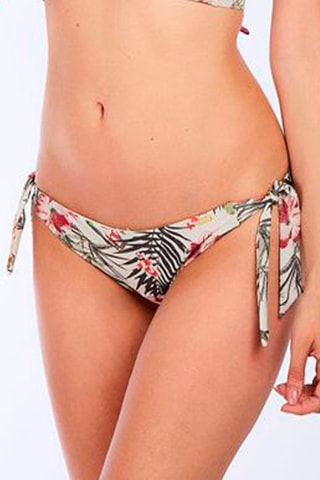 Braga de bikini Manglares - Crudo y negro - Livia
