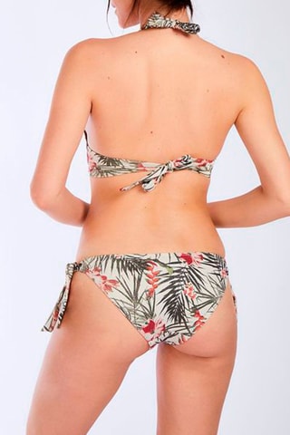 Braga de bikini Manglares - Crudo y negro - Livia