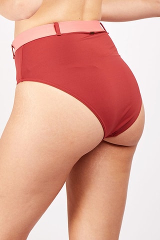 Braga de bikini de talle alto Corales - Rosa - Livia