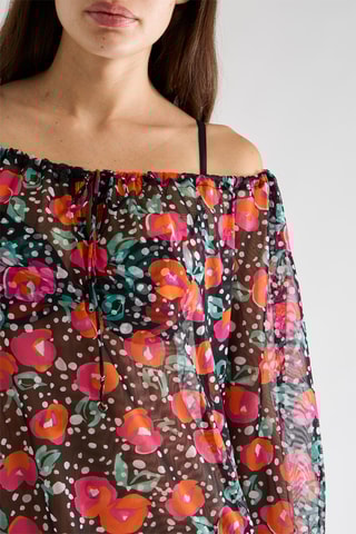 Vestido de playa Baleria - Negro