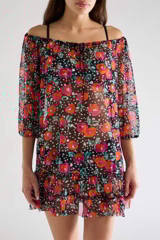 Vestido de playa Baleria - Negro