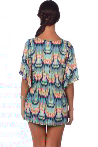 Vestido recto Naxos - Azul