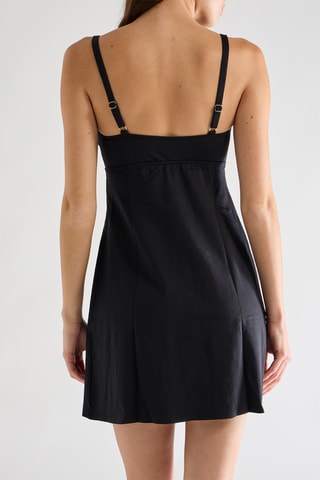 Vestido recto Naya - Negro