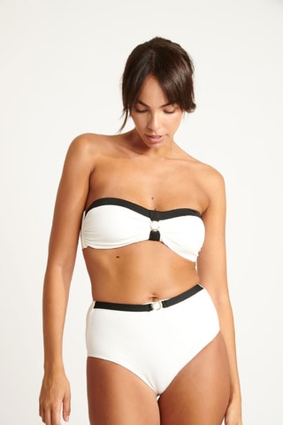 Sujetador de bikini Noor - Blanco