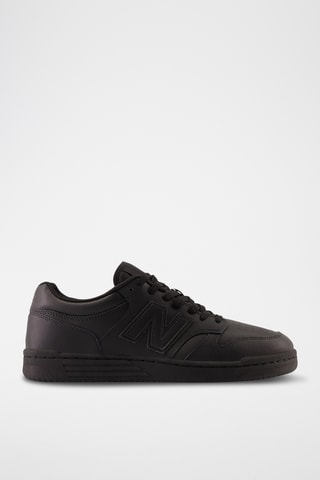 Baskets en cuir 480 - Noir