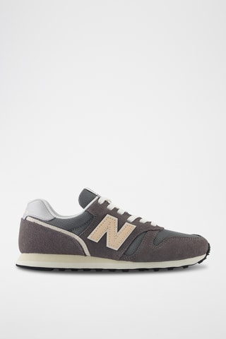 Sneakers en nubuck 373 - Marron