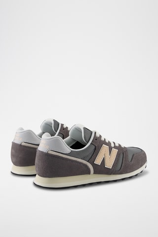 Sneakers en nubuck 373 - Marron