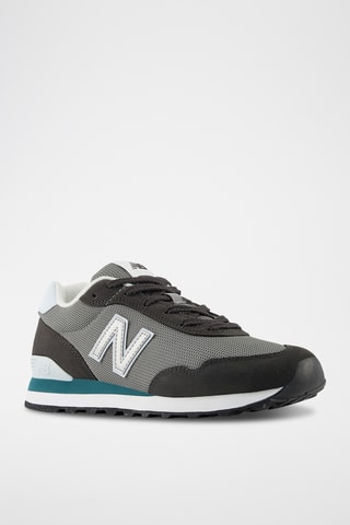 Chaussures de running en nubuck 515 - Gris foncé