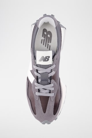 Baskets en cuir 327 - Gris foncé