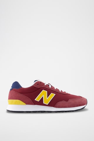 Chaussures de running en nubuck 515 - Bordeaux