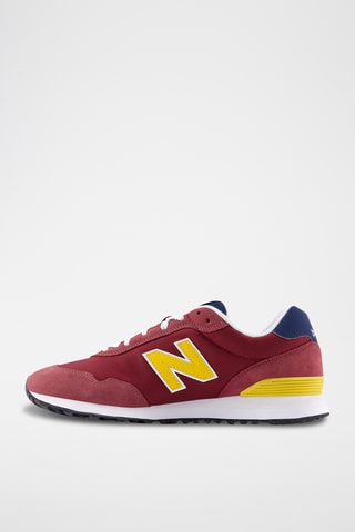 Chaussures de running en nubuck 515 - Bordeaux