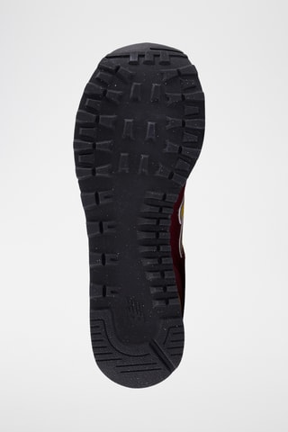 Chaussures de running en nubuck 515 - Bordeaux