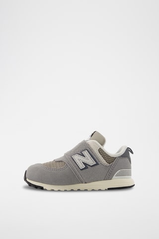 Baskets en cuir 574 - Gris