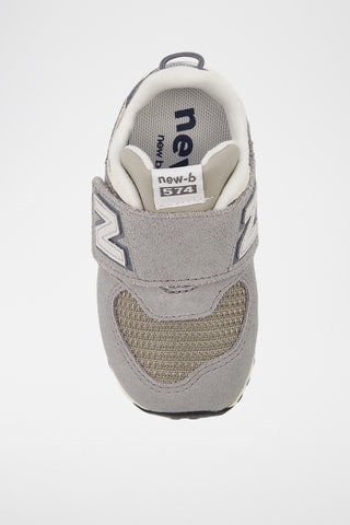 Baskets en cuir 574 - Gris