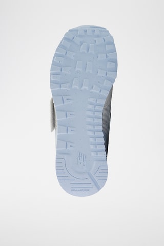 Baskets 515 - Gris clair et rose