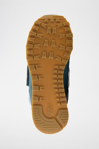 Baskets en cuir 574 - Vert