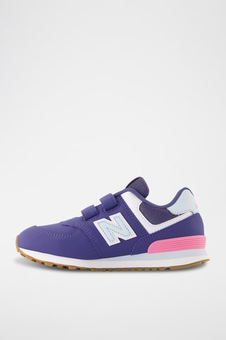 Baskets en cuir 574 - Violet