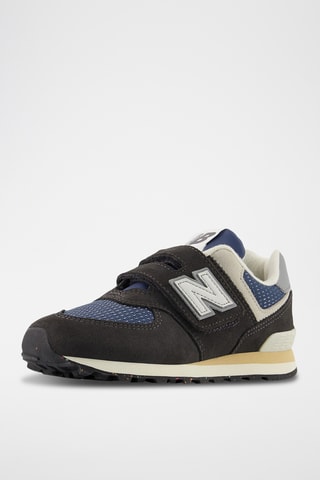 Baskets en nubuck 574 - Noir