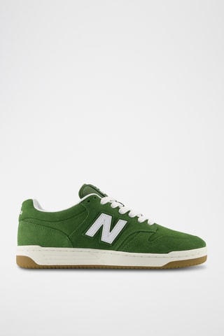 Baskets en nubuck 480 - Vert foncé