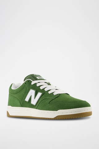 Baskets en nubuck 480 - Vert foncé