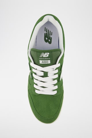 Baskets en nubuck 480 - Vert foncé