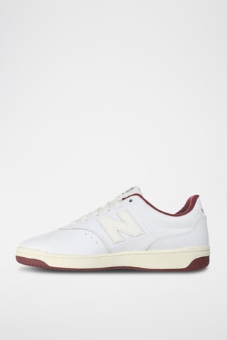 Basket en cuir 80 - Blanc