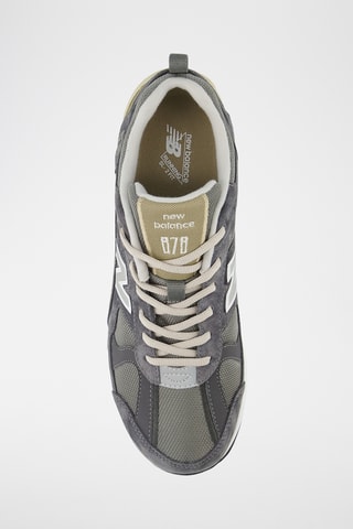 Sneakers en nubuck 878 - Gris foncé