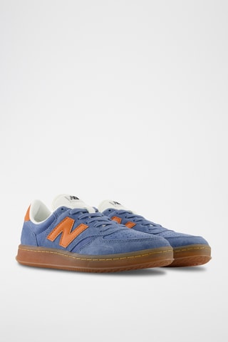 Baskets en nubuck 500 - Bleu cobalt